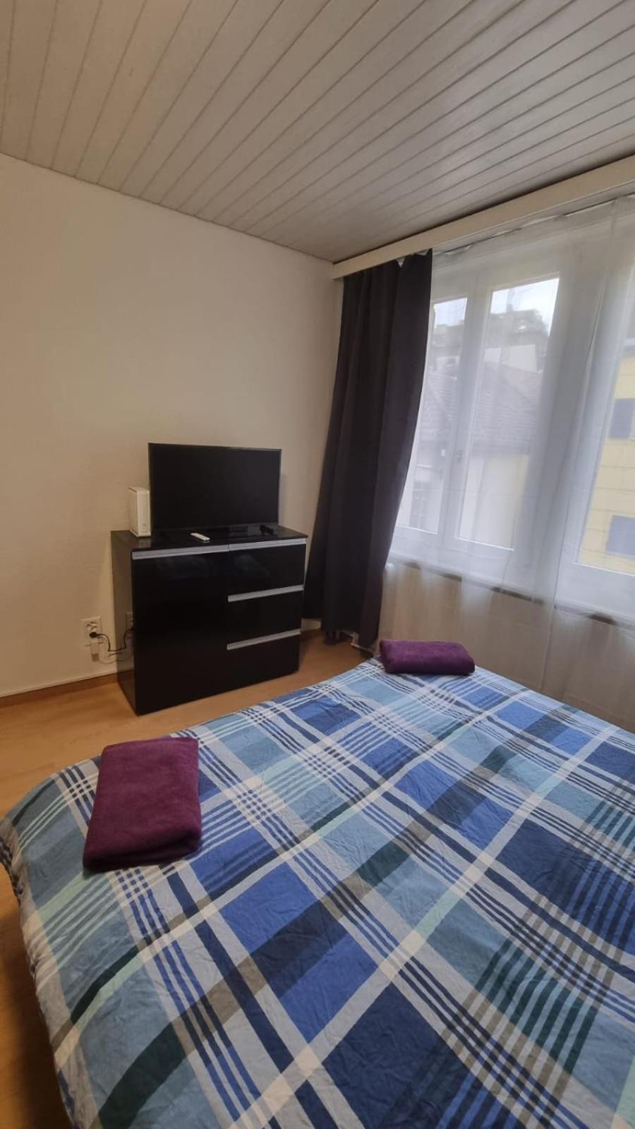 Cosy Studio 5 Mins Walking From Interlaken West Apartment Luaran gambar